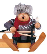 Sitting Skier<br>KWO Smoker